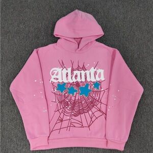 Pink Graphic Hoodie